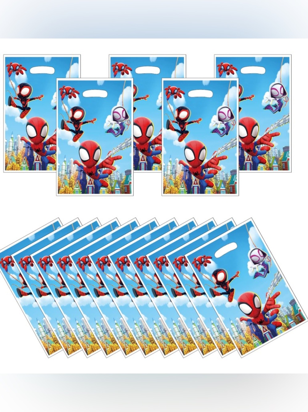 Spider-Man Themed Party Favor Bags